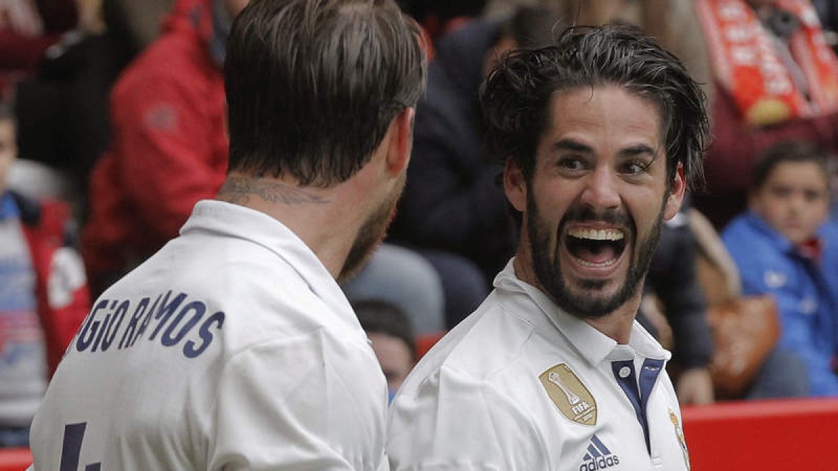 Isco sigue reclamando la titularidad en el Real Madrid con grandes actuaciones. MORANTE
