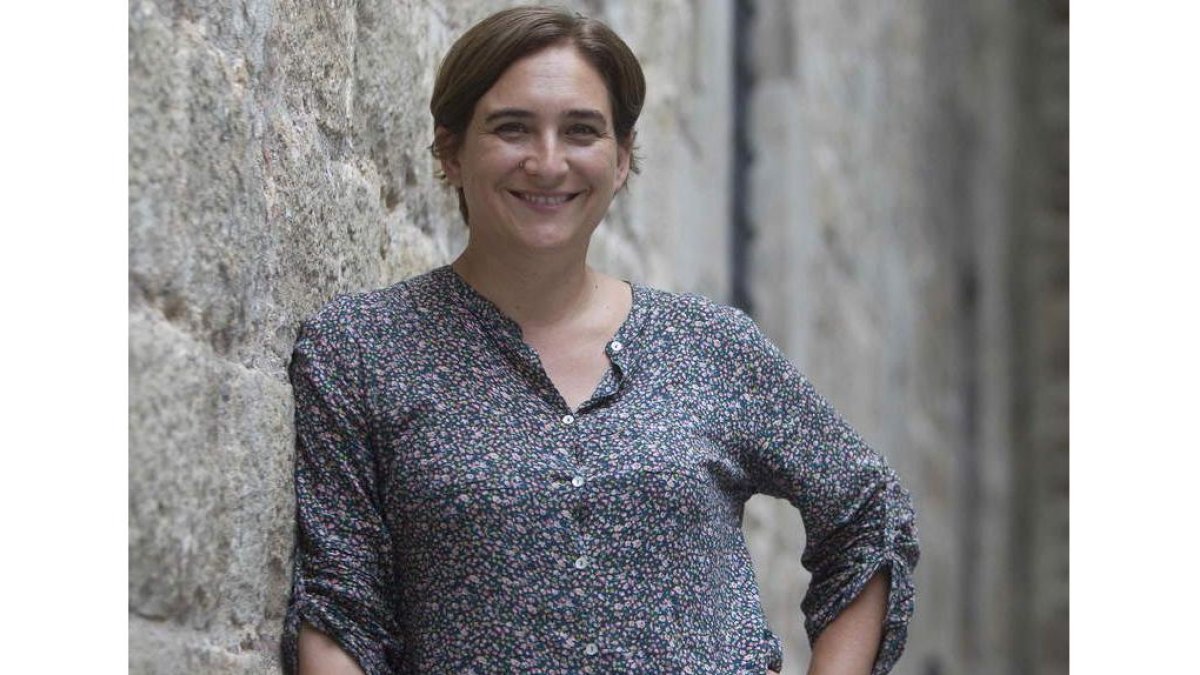 Ada Colau estará mañana en la Universidad de León.