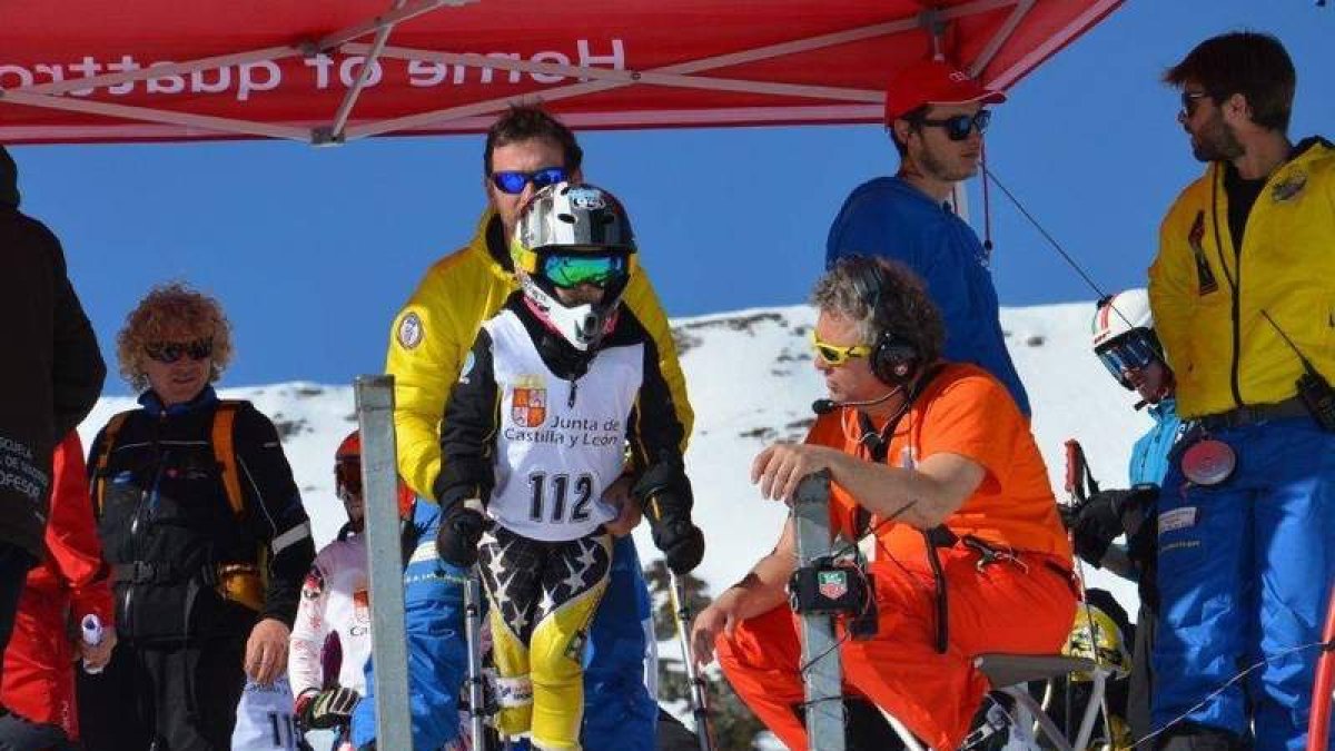 María en la salida de una de las pruebas pertenecientes a la Copa Cantábrica donde ha lucido calidad