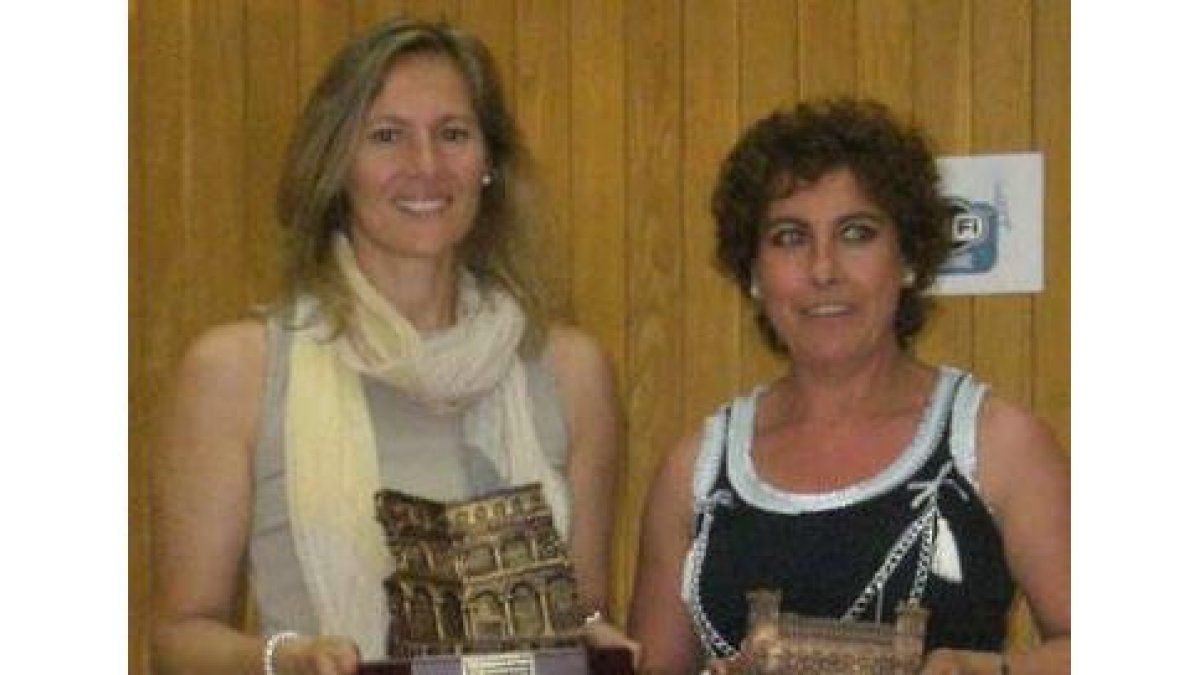 Ana Herrero y Ana García, campeona y segunda.