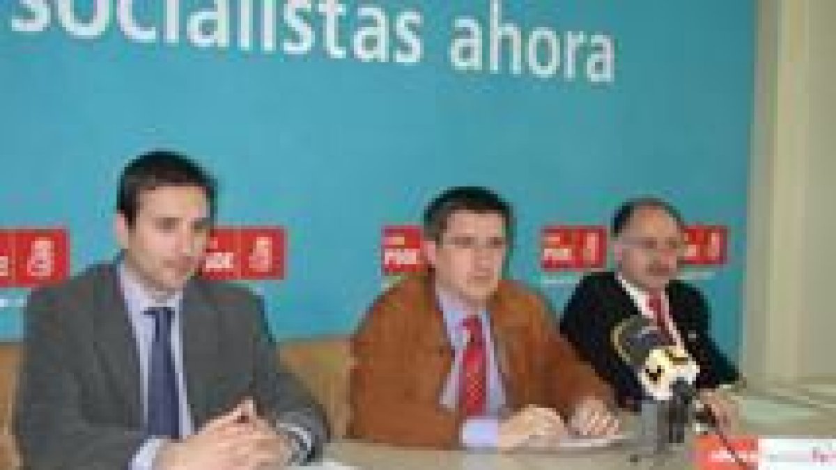 Francisco Gutiérrez, Francisco Fernández y Ramón Carrera, en una foto de archivo
