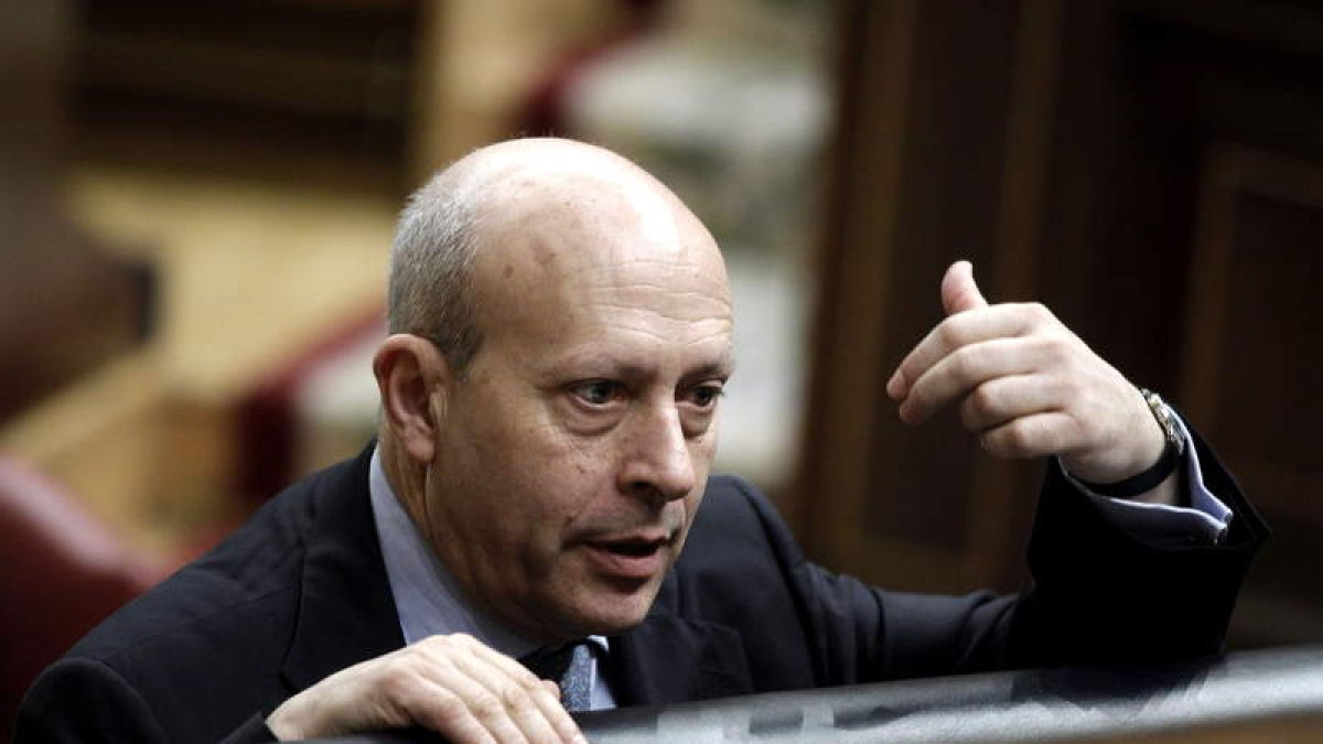 El ministro de Educación, José Ignacio Wert, en una imagen de archivo.