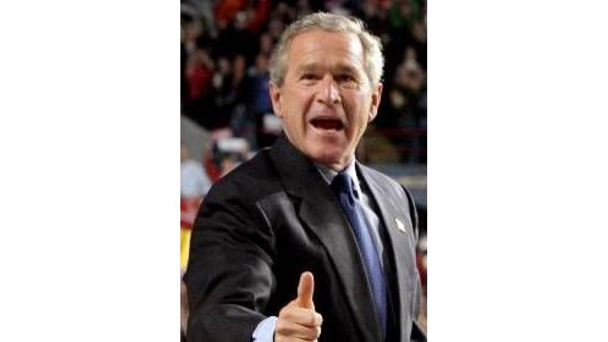 Bush se felicita por el resultado electoral