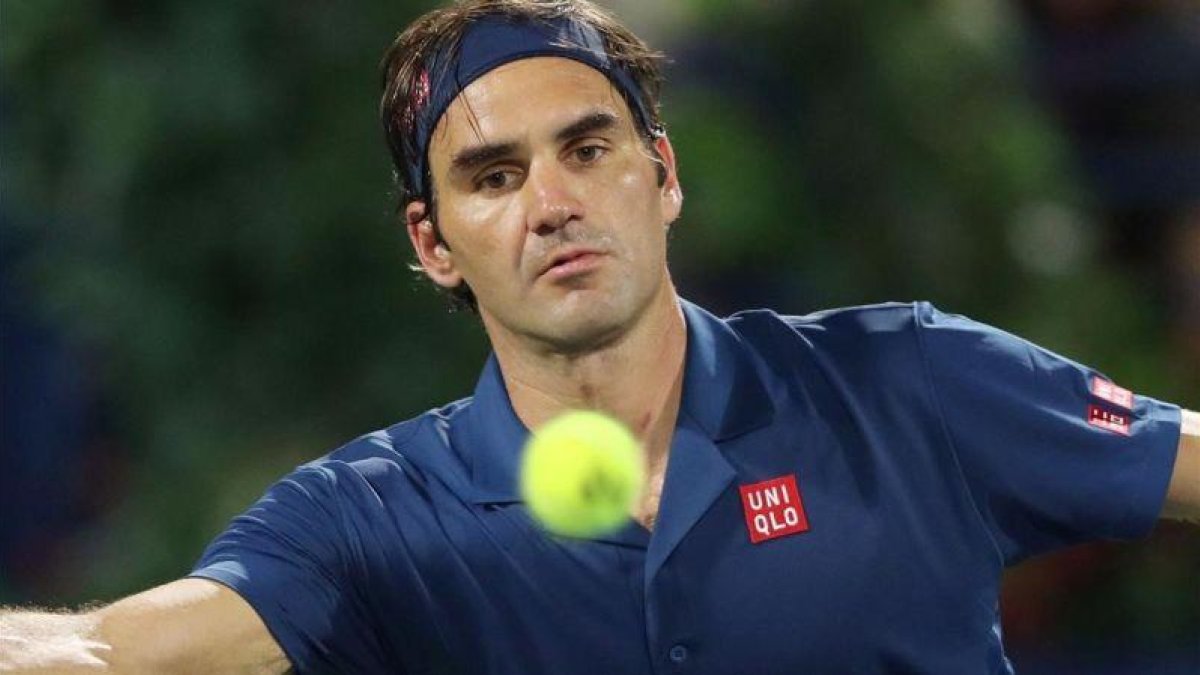 Roger Federer, en Dubái.