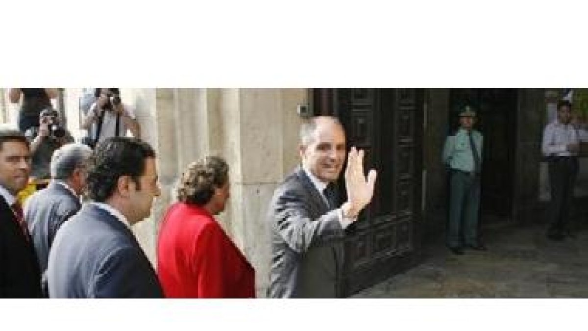 Francisco Camps, llegando al TSJCV