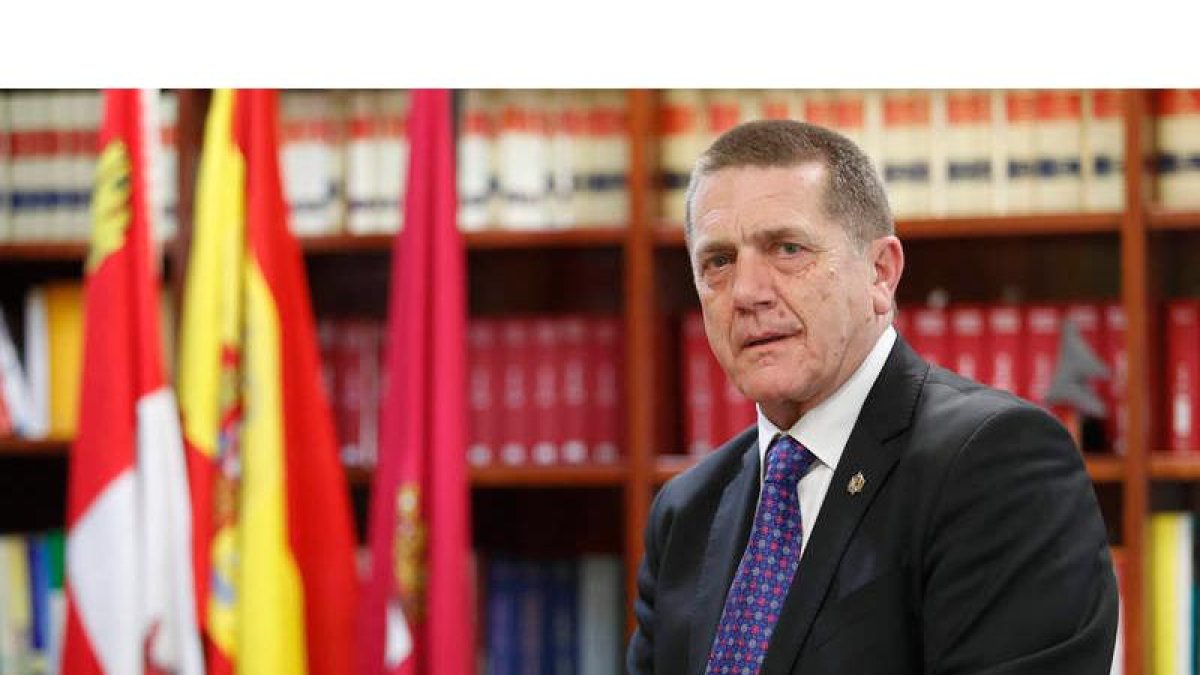 José Ismael Barroso, presidente del Colegio de Graduados Sociales de León.