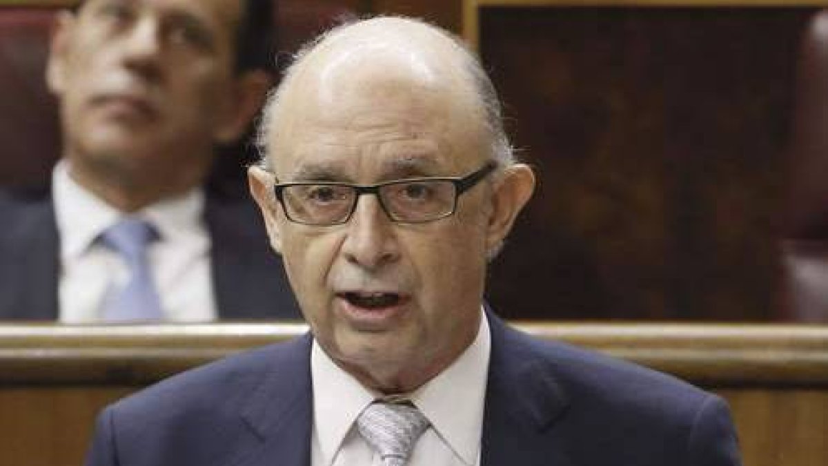 El ministro de Hacienda, Cristóbal Montoro.