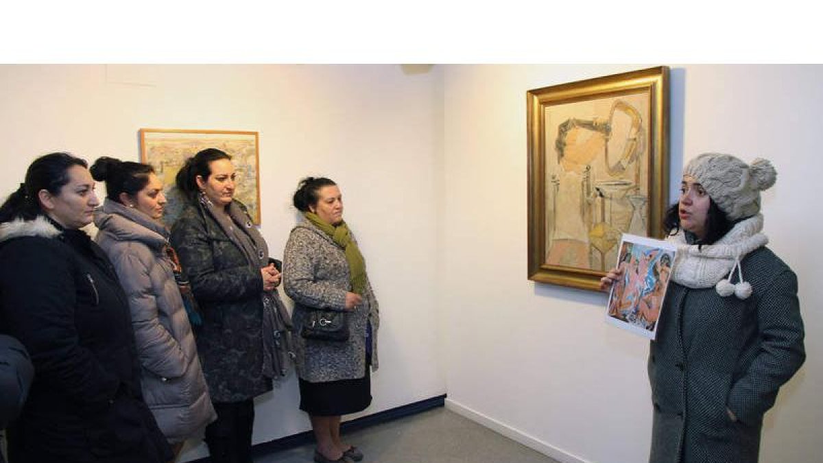 Visita guiada a la exposición permanente de Juan Manuel Díaz Caneja en su Fundación de Palencia.