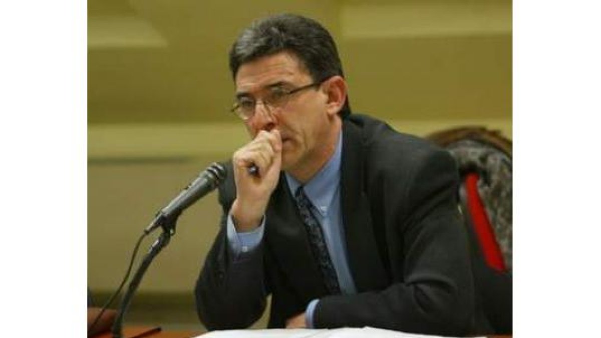El alcalde de Bembibre, Jesús Esteban Rodríguez.