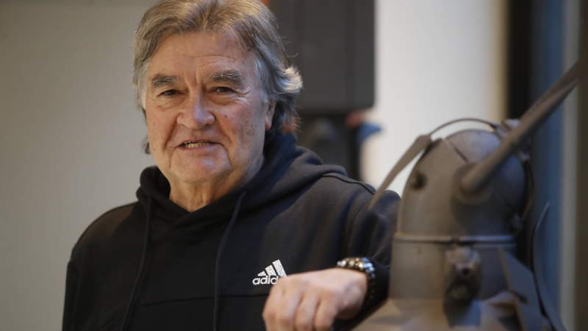 César Lera, presidente de la Delegación Leonesa de Fútbol. RAMIRO