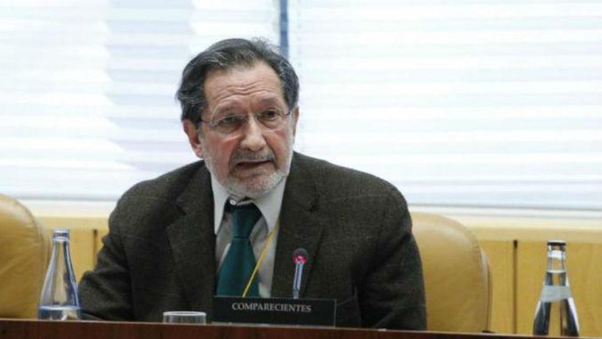 José Antonio Moral Santín durante su declaración por las tarjetas black