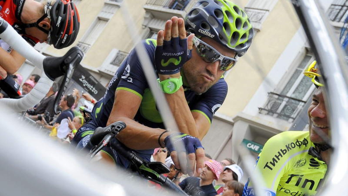 Valverde va a ir a por todas en los Pirineos.