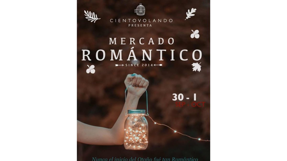 Cartel del Mercado Romántico.
