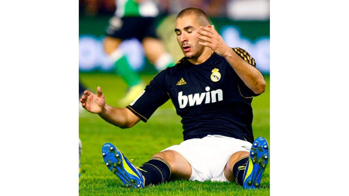 Benzema no podrá jugar ante el Rayo este domingo.