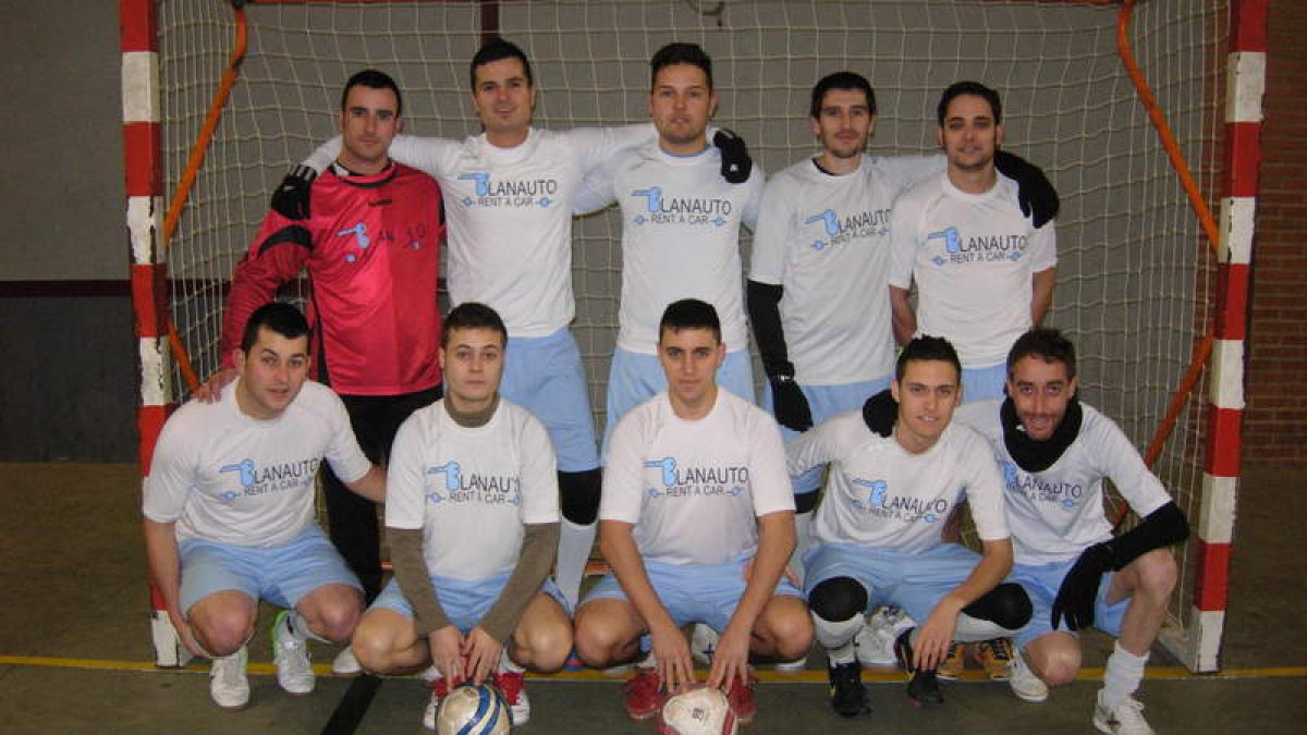 Formación del Blanauto que milita en el grupo A de la Liga Afileón.