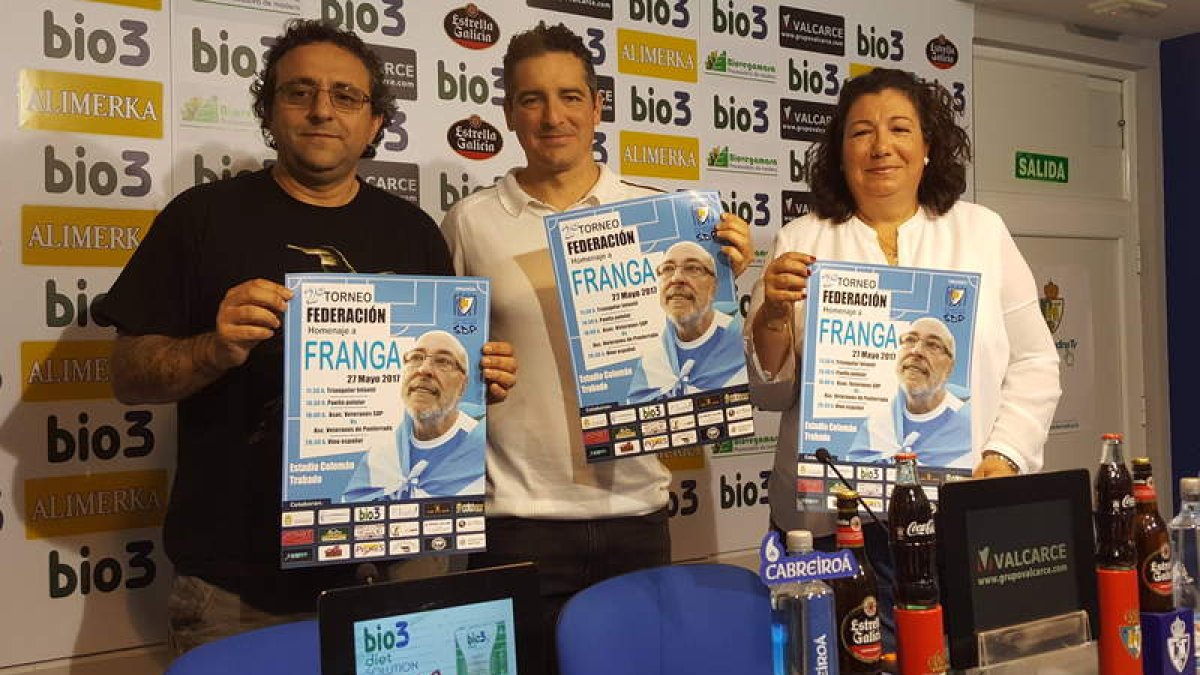 Las peñas presentaron el homenaje a Franganillo. F.R.O.