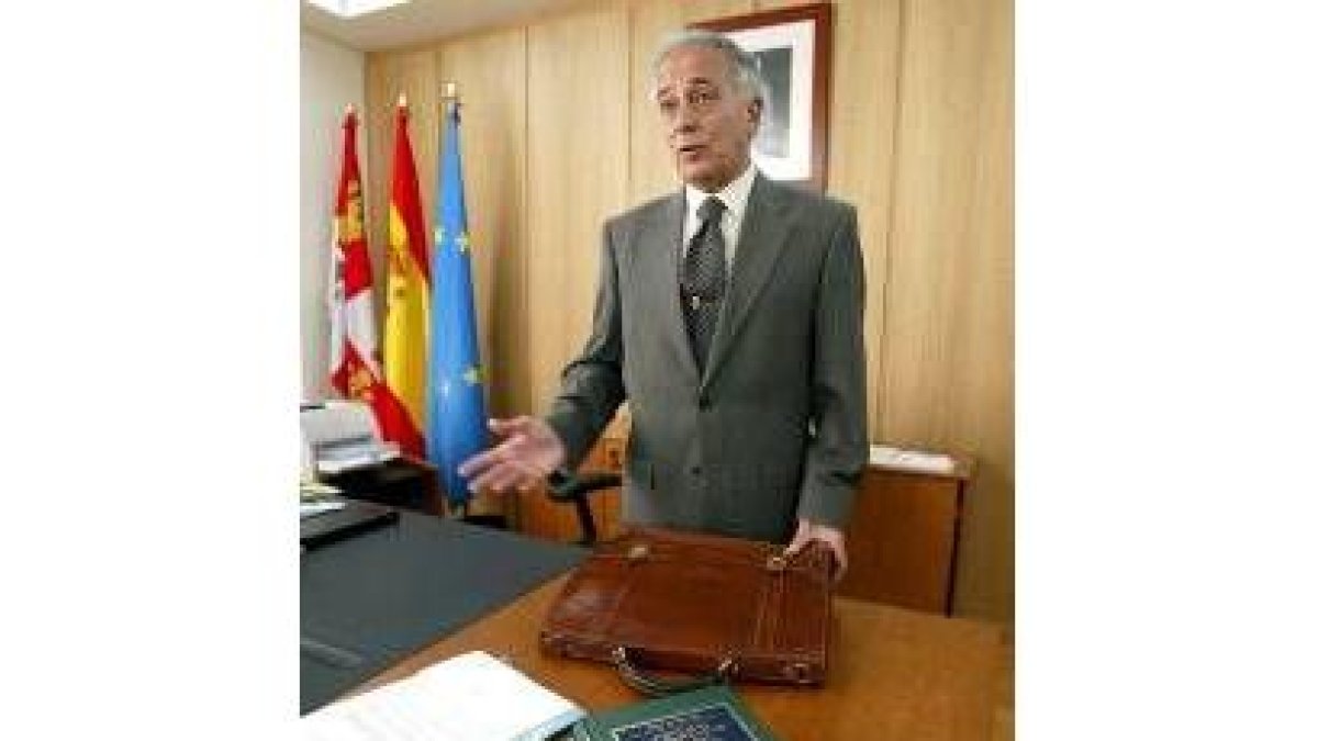Pedro Martín, primer presidente del Consejo de Cuentas de Castilla y León