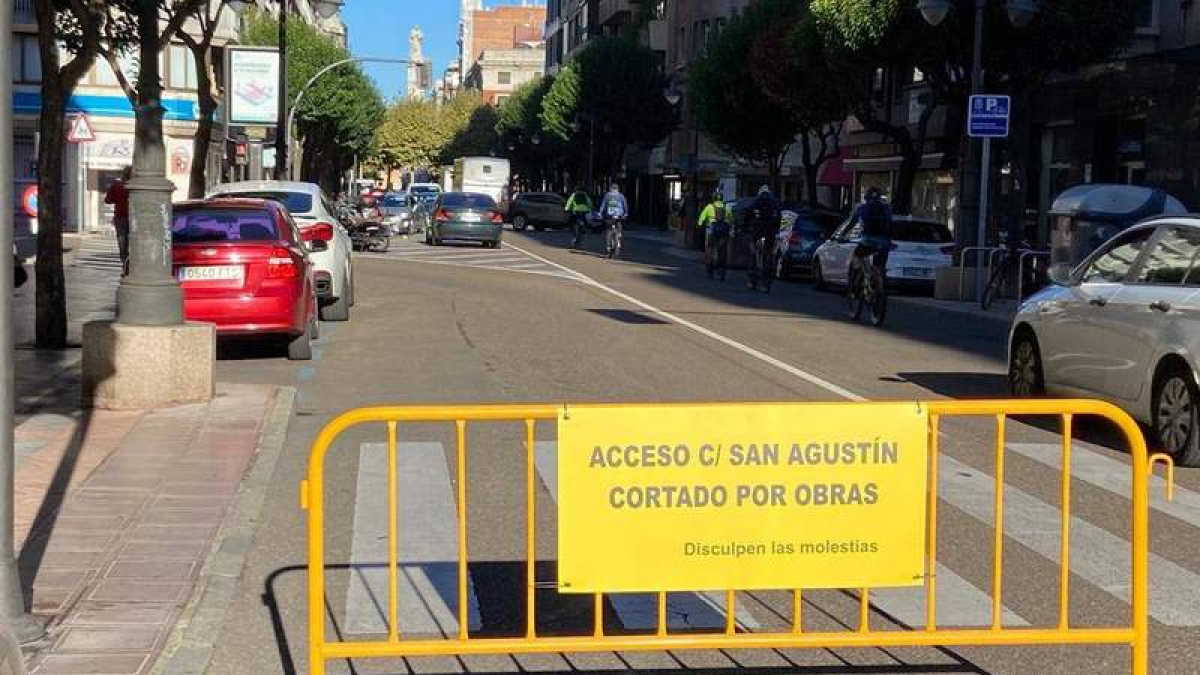 El paso por San Agustín está limitado sólo a residentes y hasta el cruce de Alférez Provisional. RAMIRO