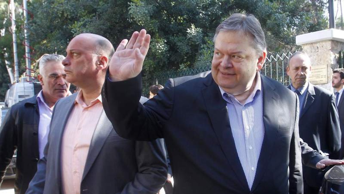 El vicepresidente griego y ministro de Finanzas, Evangelos Venizelos.