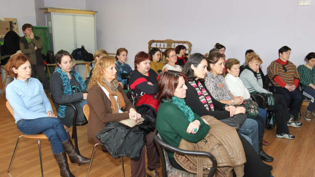 Participantes en actividades femeninas organizadas por Villaquilambre.