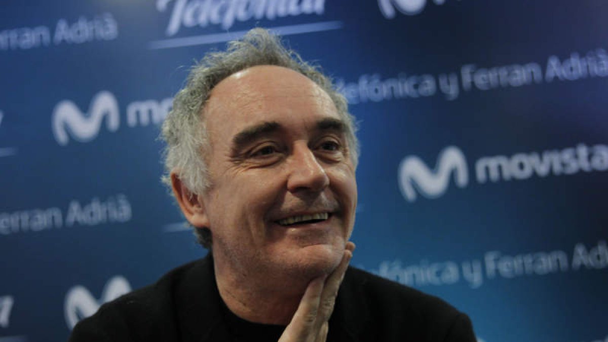 Adriá es embajador de Telefónica desde 2010. JUAN IGNACIO MAZZONI