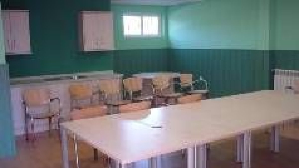 Aspecto que presenta la sala principal del Aula de Respiro para enfermos de alzhéimer