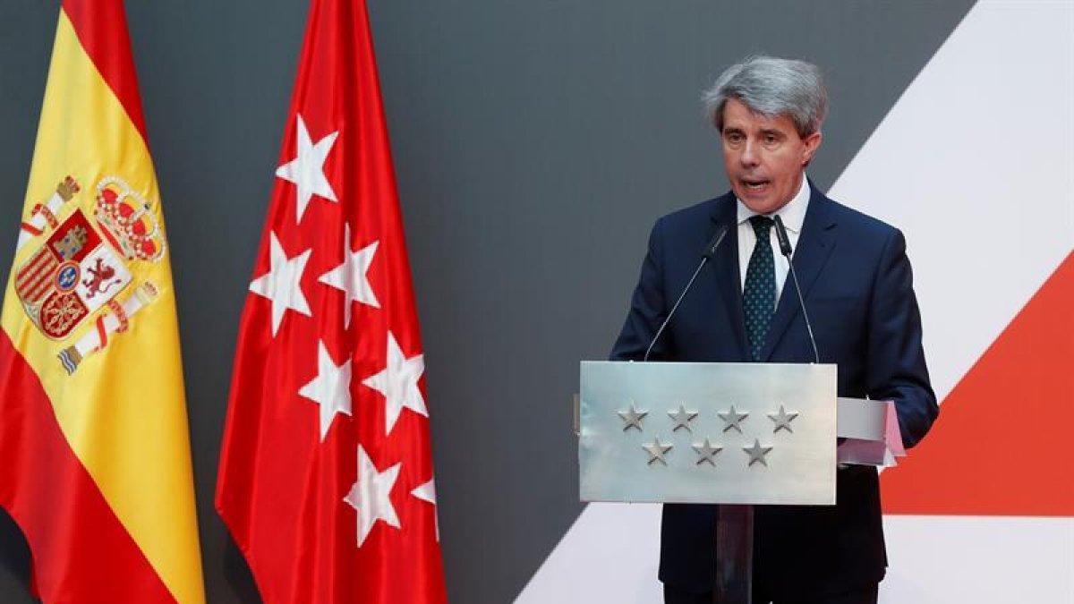 Ángel Garrido, presidente en funciones de la Comunidad de Madrid.