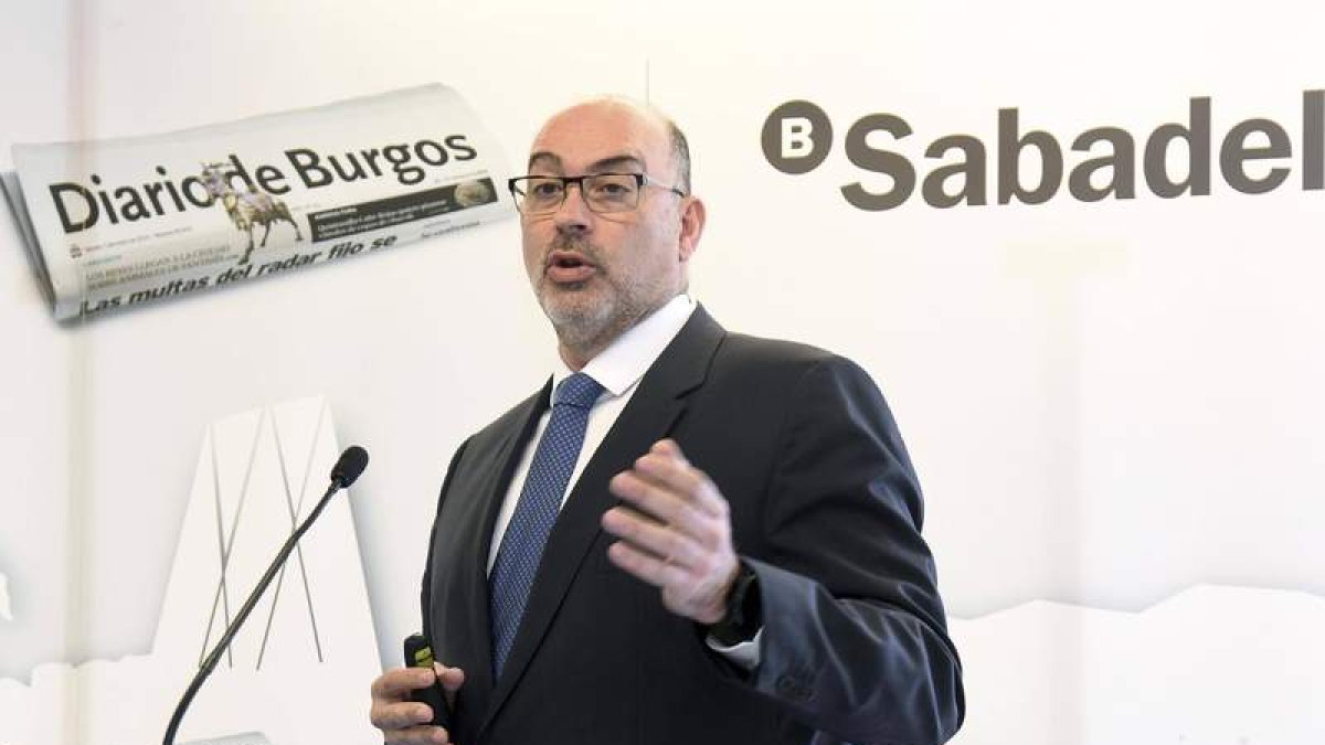 El presidente de Telefónica España, Emilio Gayo. RICARDO ORDÓÑEZ