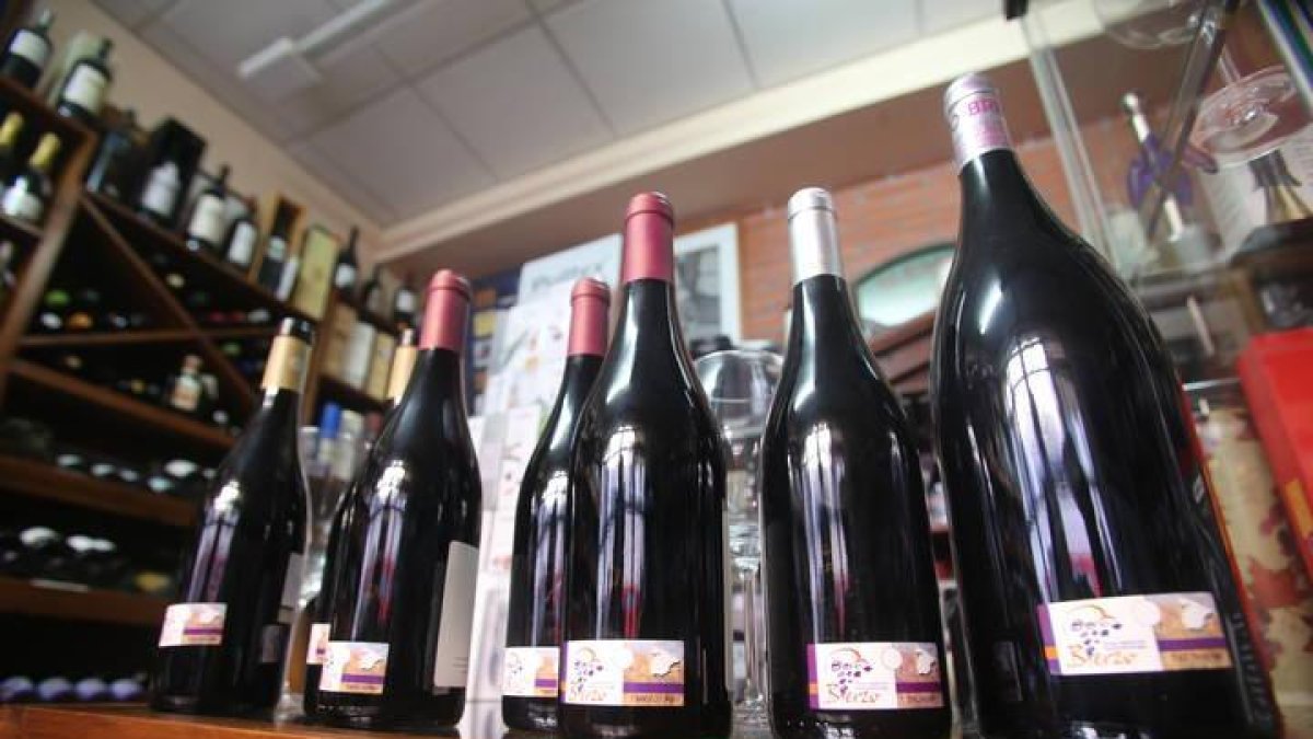 Botellas de vino