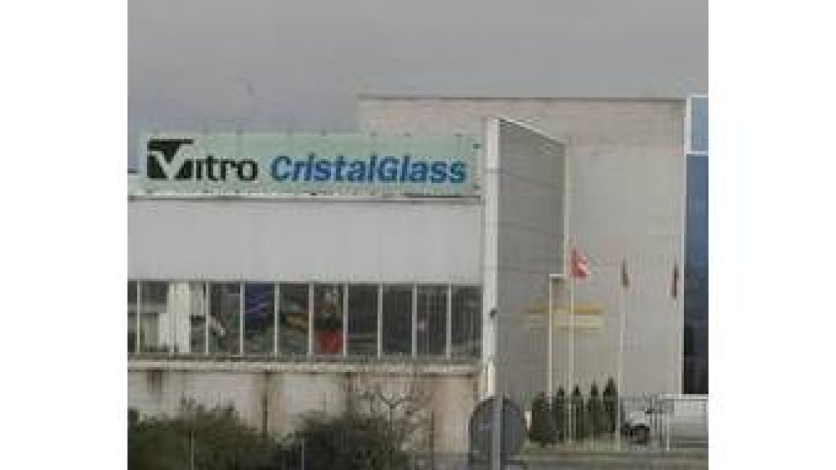 Uno de los centros de trabajo de la multinacional Vitro en el Bierzo