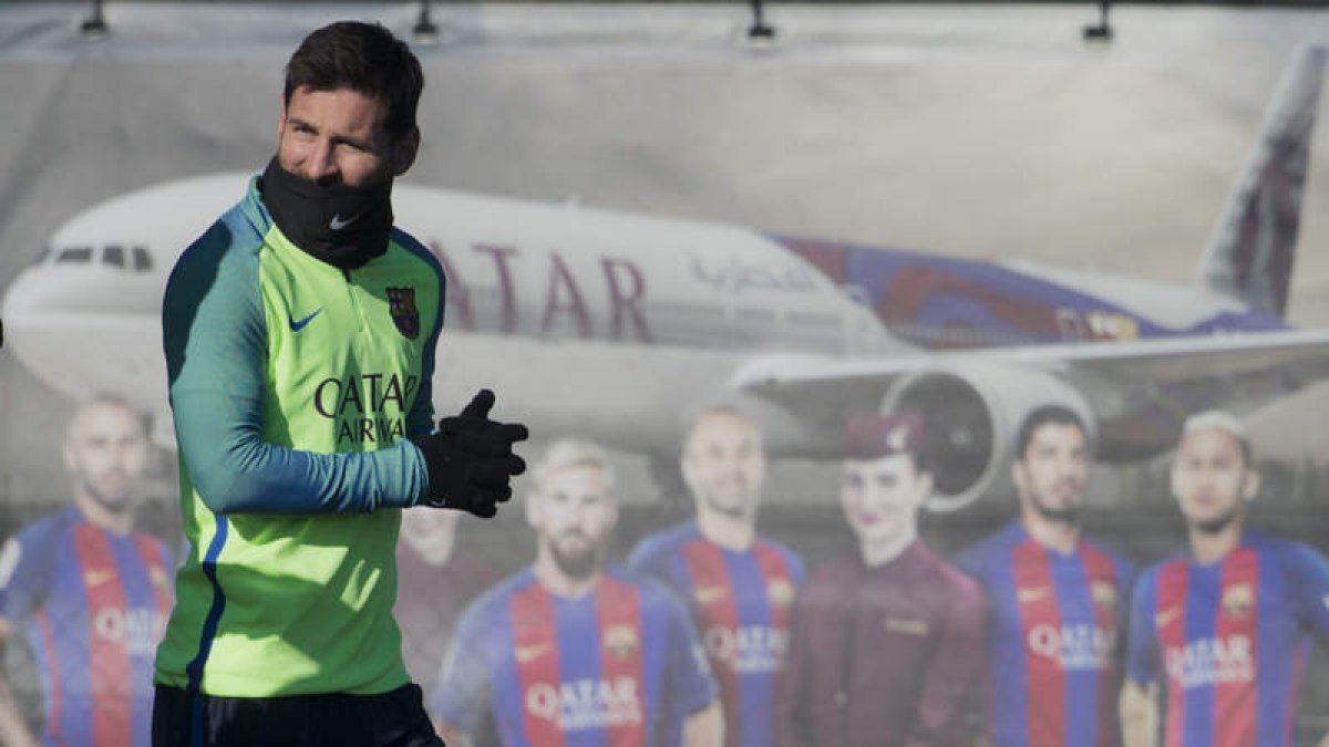 Leo Messi volvió a centrar la polémica por las declaraciones de un directivo del club. QUIQUE GARCÍA