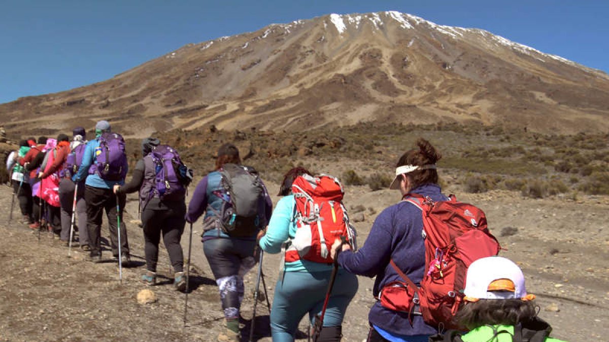 Fotograma de ‘Curvy Crew’, documental que proyecta hoy el Teatro El Albéitar. DL