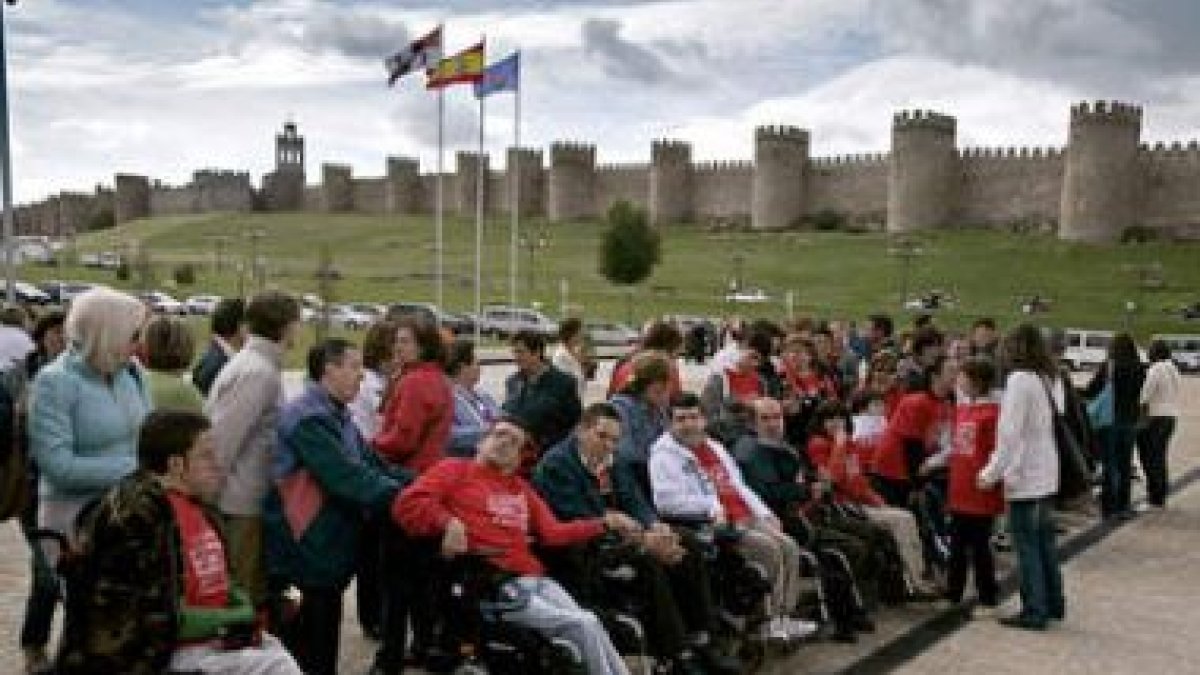 Aspace celebró en Ávila su jornada anual de convivencia.