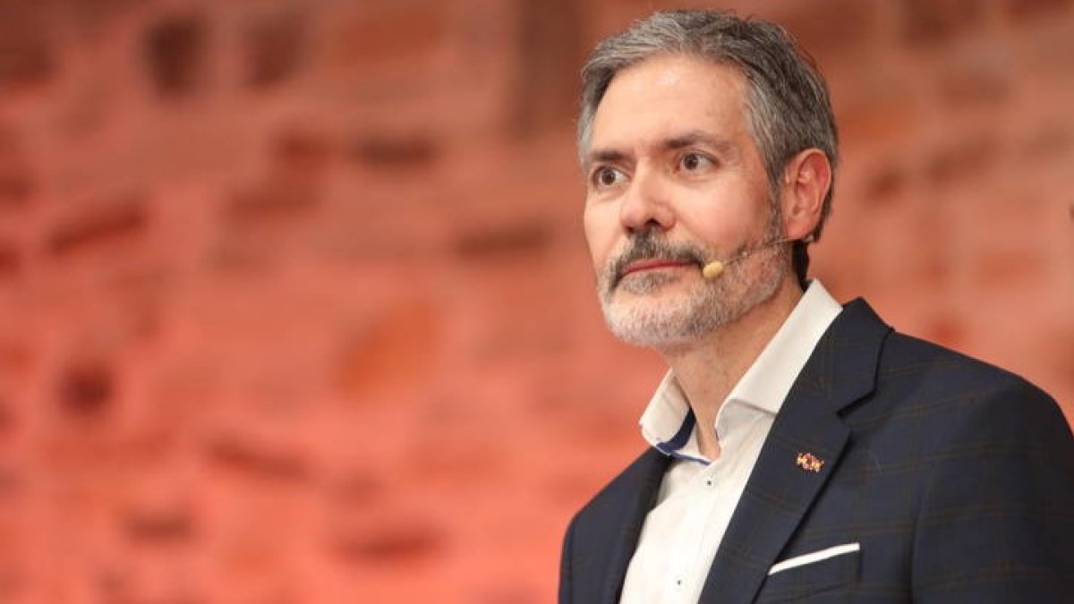 El leonés Pablo Calvo Liste, diputado de VOX. ANA F. BARREDO