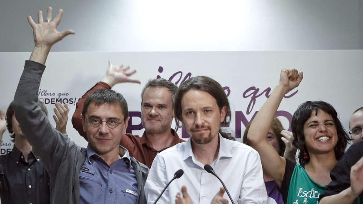 Pablo Iglesias lideró la gran sorpresa.