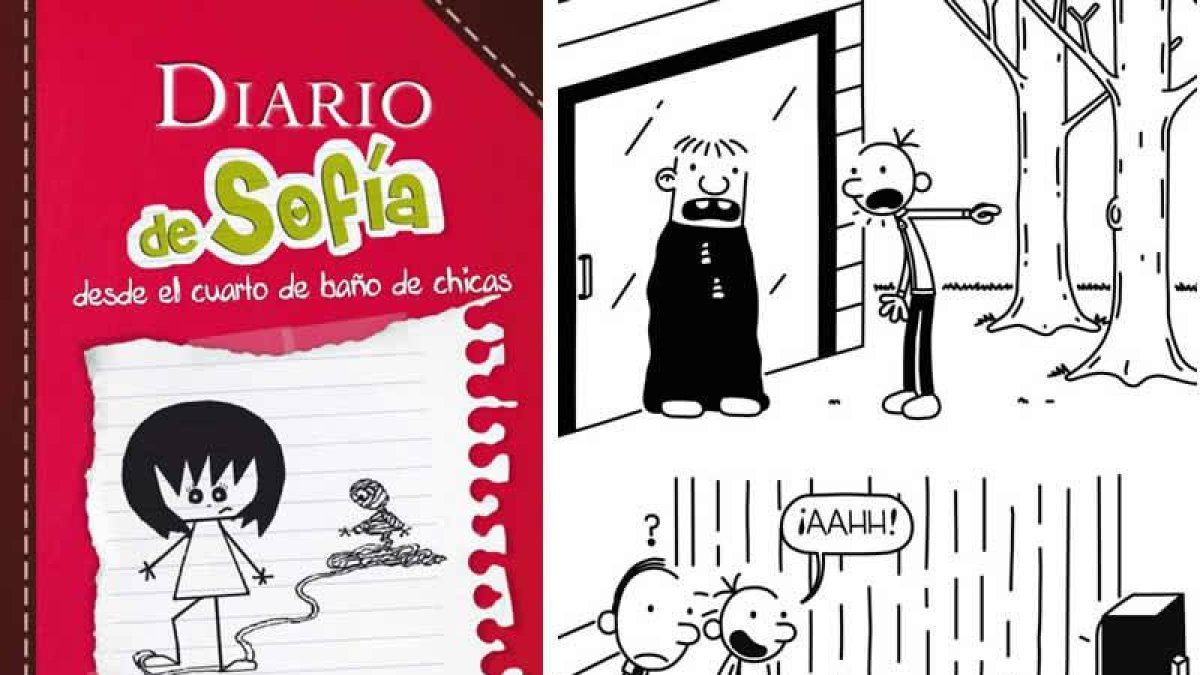 Imágenes de algunos de los personajes que hacen furor entre los adolescentes.
