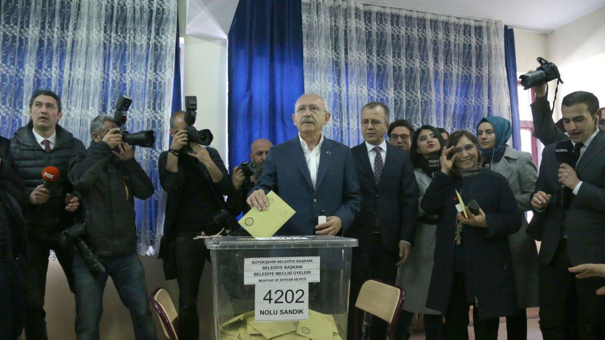Kemal Kilicdaroglu, líder del principal partido de la oposición en Turquía, el CHP.