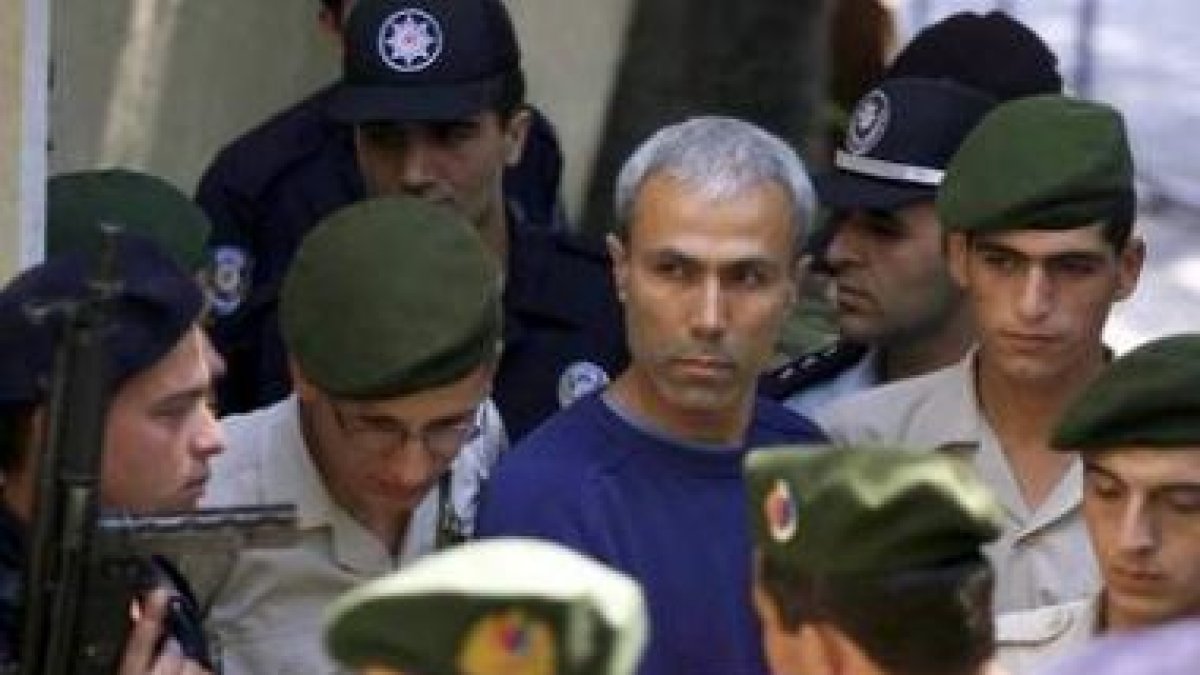 Imagen de archivo de un traslado del terrorista Ali Agca.