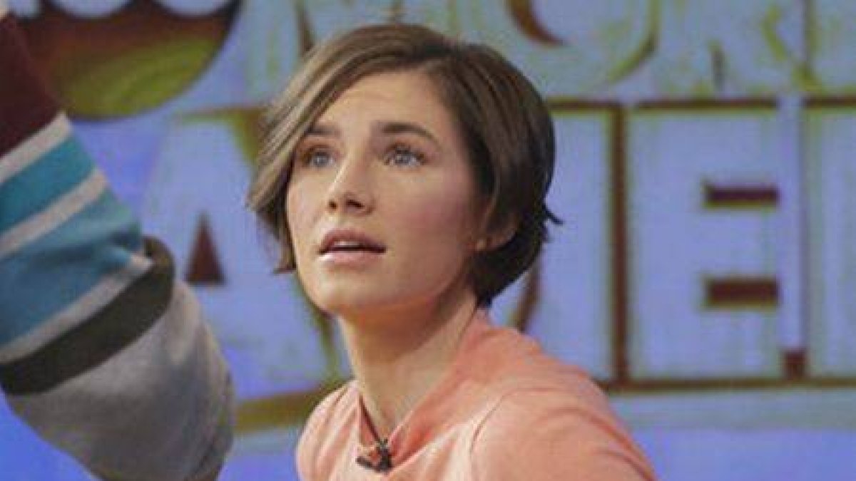 Amanda Knox, durante una entrevista en la ABC, el pasado mes de enero.