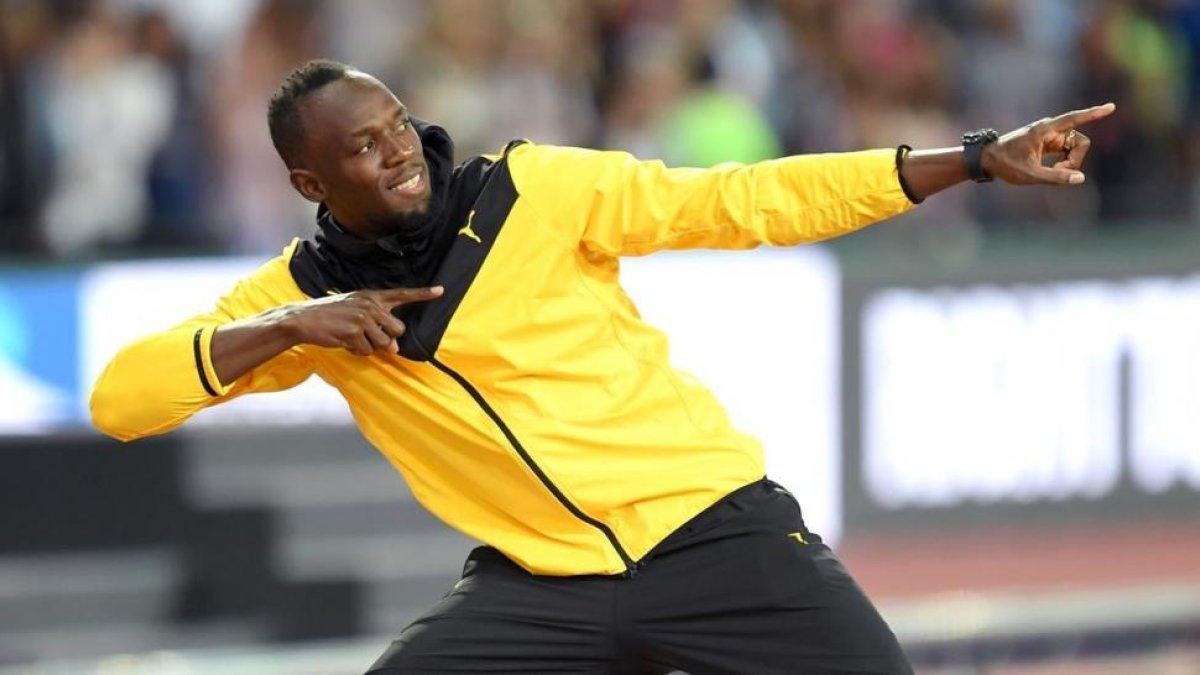 Usain Bolt, en Londres, el pasado 13 de agosto