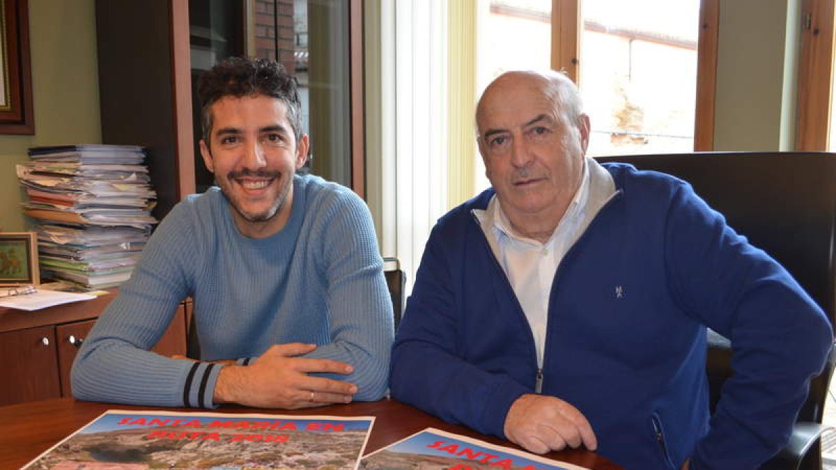 Miguélez y Tolón presentaron el programa. MEDINA