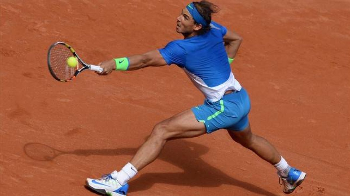 Rafael Nadal, en el torneo de Hamburgo.