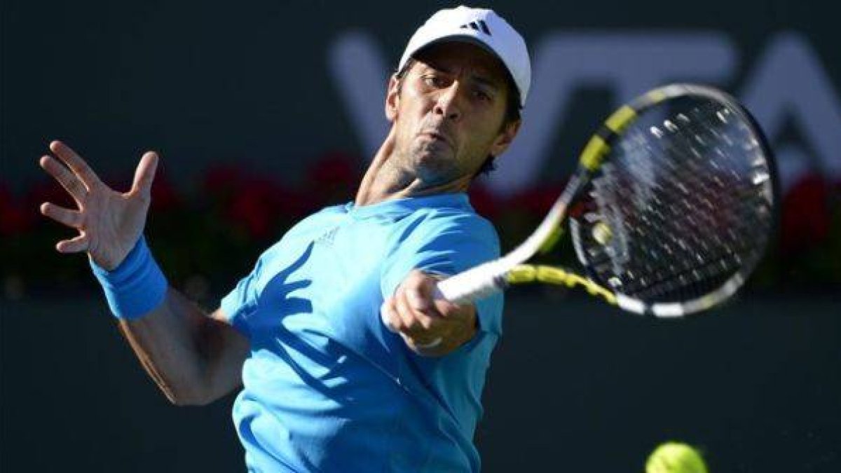 Verdasco no pudo con Isner en Indian Wells.