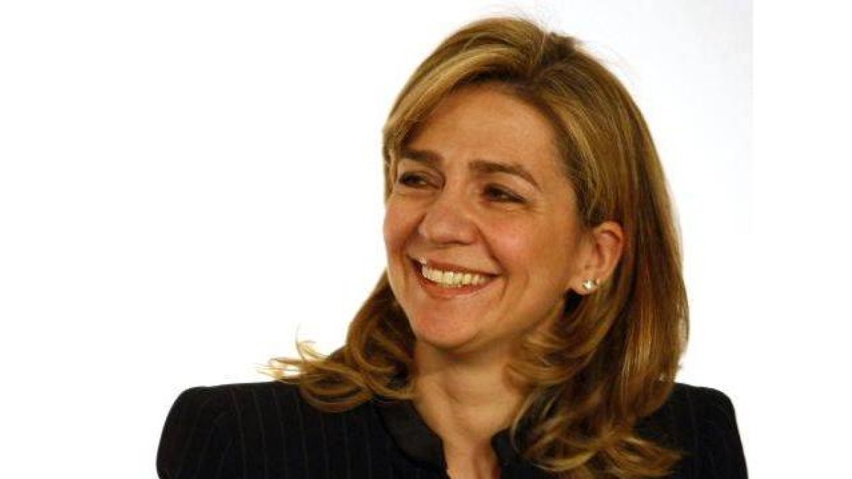 La infanta Cristina.