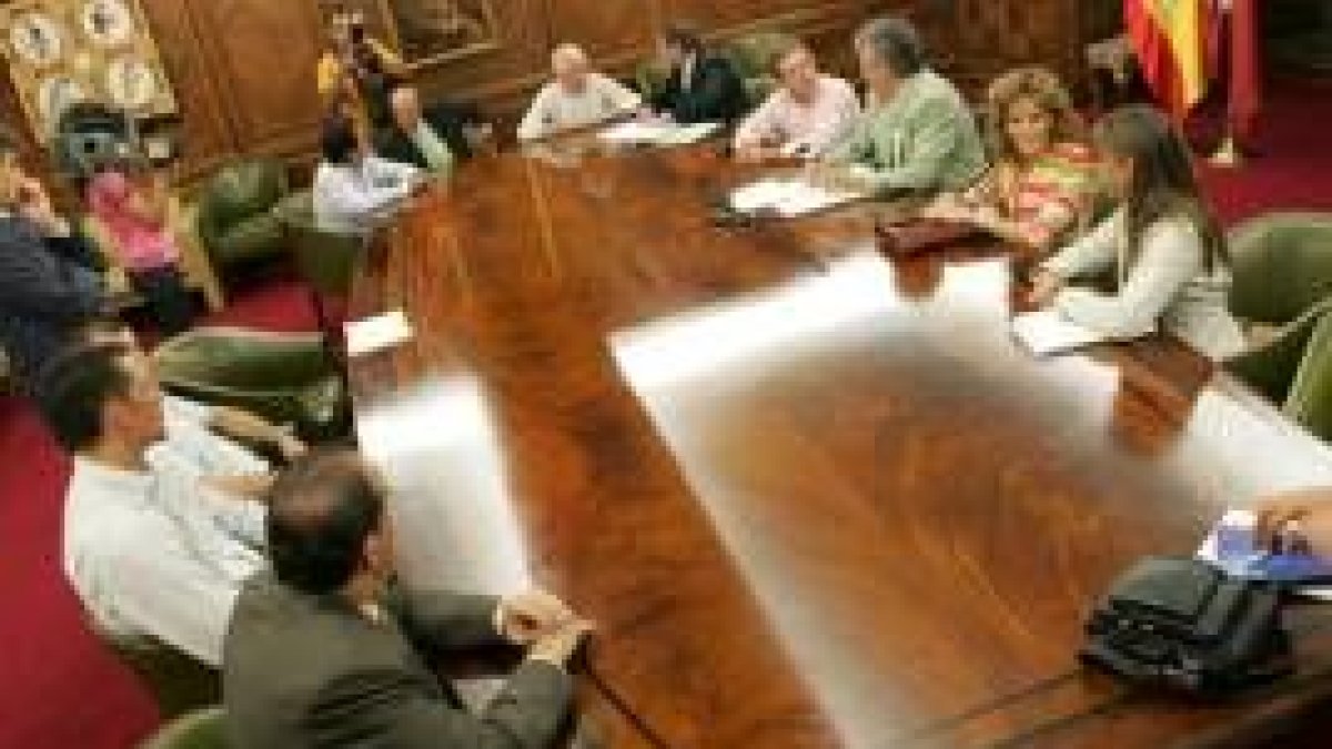 El Consejo de Administración del Climalia, durante su reunión de ayer