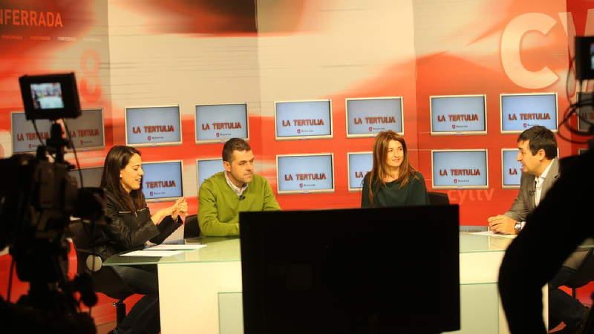 Nogueiro. Morán, Vázquez y Franco en el último programa de La Tertulia de esta año