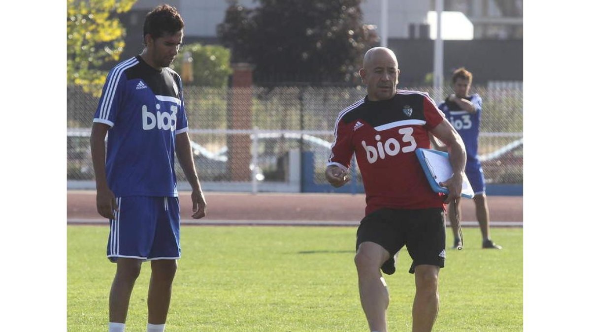 Juande y Claudio, dos de las piezas claves del gran año realizado por la Deportiva.
