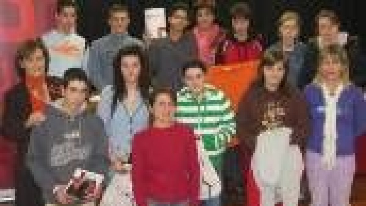 Alumnos del IES San Andrés que han ganado el concurso