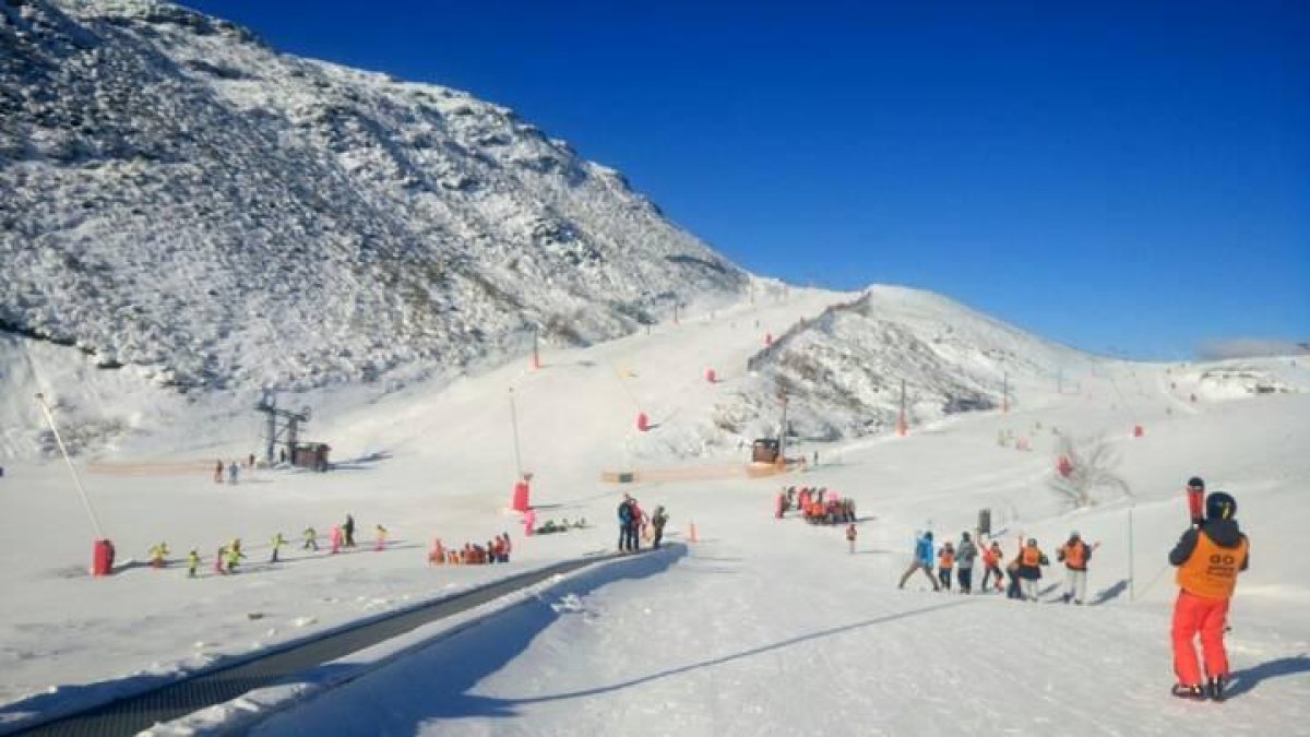 Estación invernal de Leitariegos