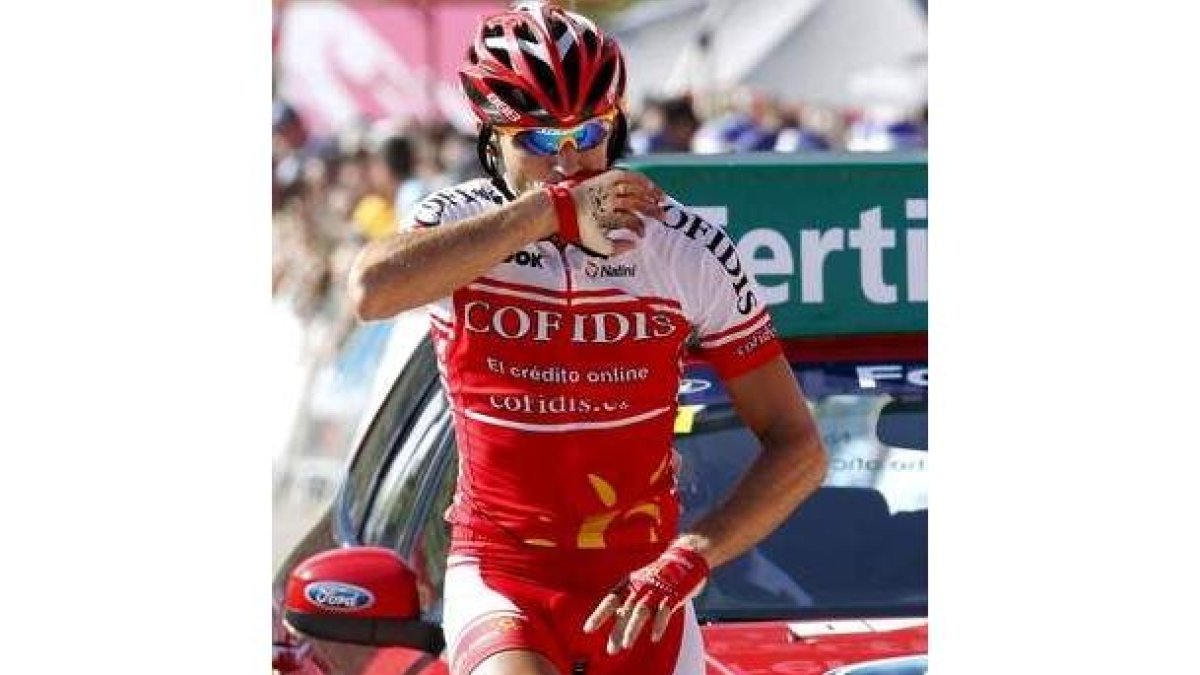 El francés David Moncoutie se impone en la octava etapa.